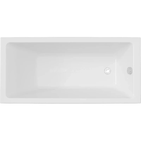 Ванна акриловая Diwo Казань 169 x 69 см, с каркасом, цвет белый, Щ0000055165/Щ0000048581 - фото 1