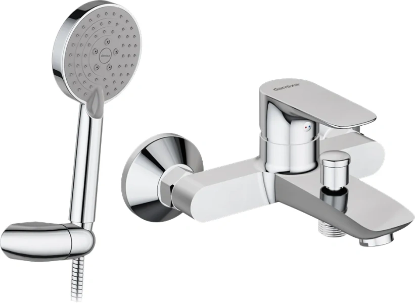 Смеситель для ванны Damixa Origin Evo 2 с душевой лейкой - фото 1