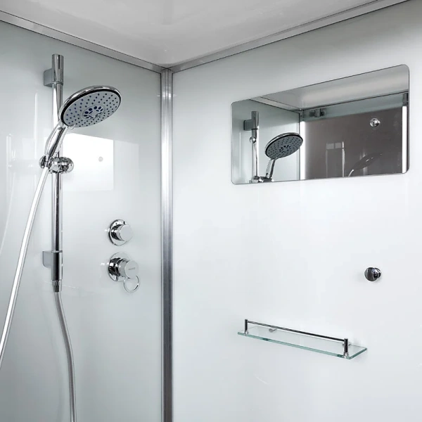 Душевая кабина Deto K 90x90 см с led подсветкой, современныe, hi-tech - фото 10