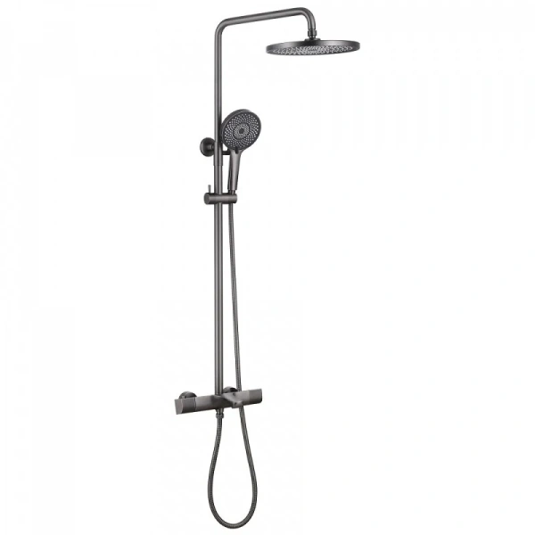 Душевая стойка Abber Thermostat никель - фото 1