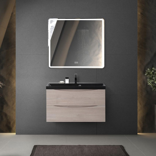 Тумба под раковину подвесная BelBagno Marino 90 см rovere grigio - фото 2