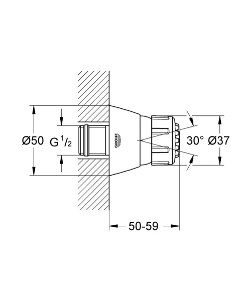 Шланг Axor Starck 28286000HG - фото 2