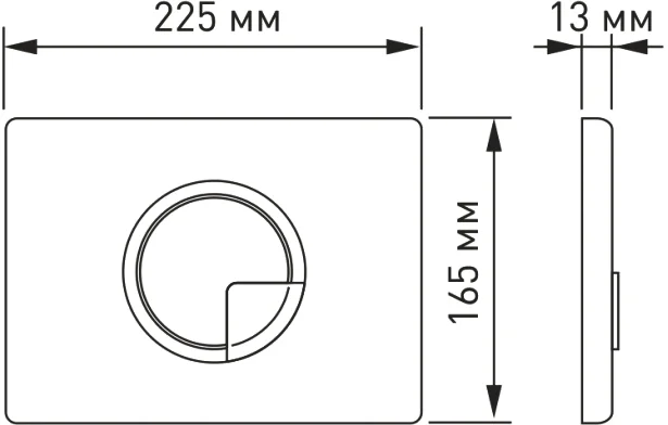 Унитаз с инсталляцией BERGES Okus с сиденьем микролифт index_5 - фото 16