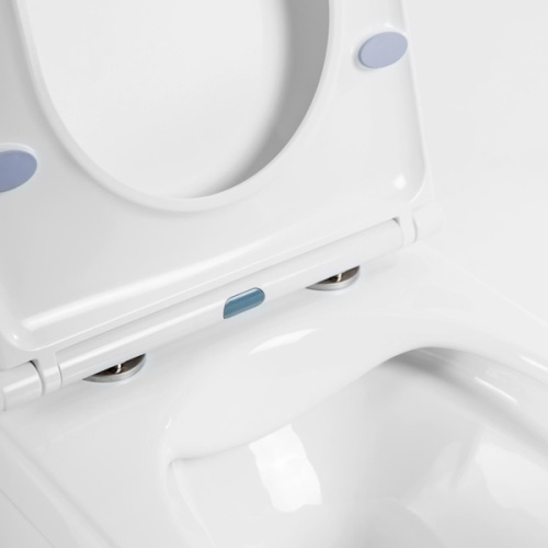 Унитаз подвесной BelBagno Senso-R безободковый, с горизонтальным, прямым выпуском, с прямым выпуском - фото 7