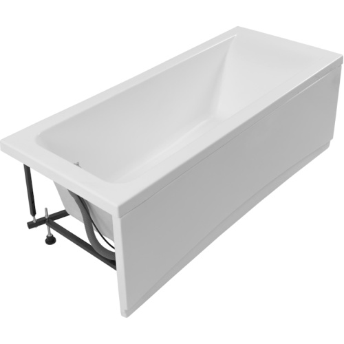 Ванна акриловая Aquanet Bright 170х75 см с каркасом, без гидромассажа, недорогие, большие - фото 6