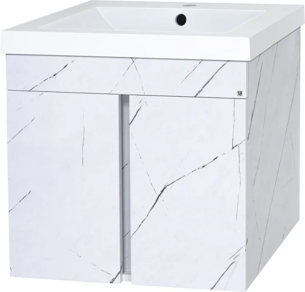 Тумба с раковиной подвесная Misty Торос П-Тор0 60 см МДФ - фото 2