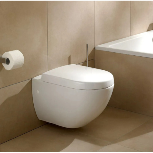 Унитаз подвесной Villeroy & Boch Subway альпийский белый с покрытием CeramicPlus - фото 2