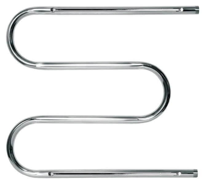 Полотенцесушитель водяной Ника Simple 60x50 см хром, современные, hi-tech - фото 2