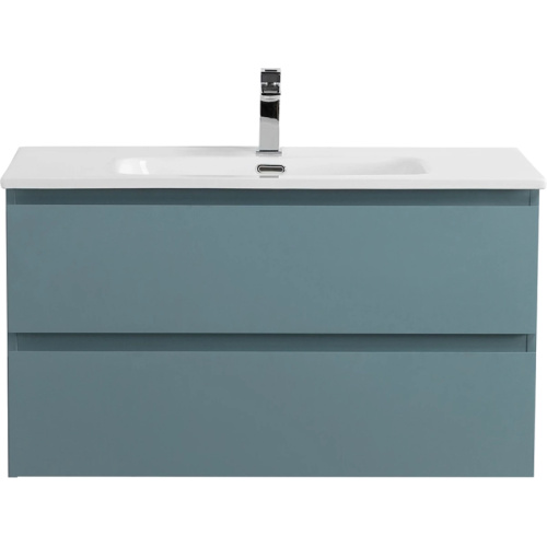 Тумба под раковину подвесная BelBagno Kraft 80 см rovere tabacco - фото 3