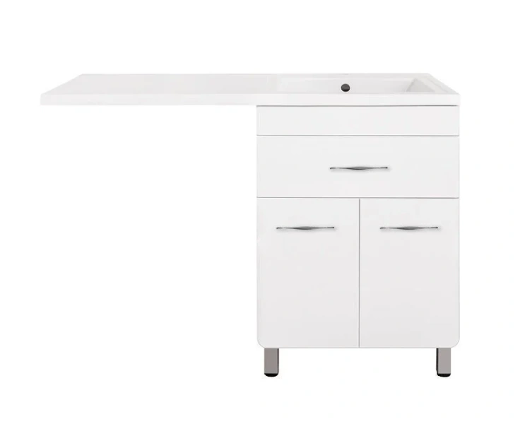 Тумба с раковиной напольная Style Line Валеро ЛС-00000578 120 см МДФ