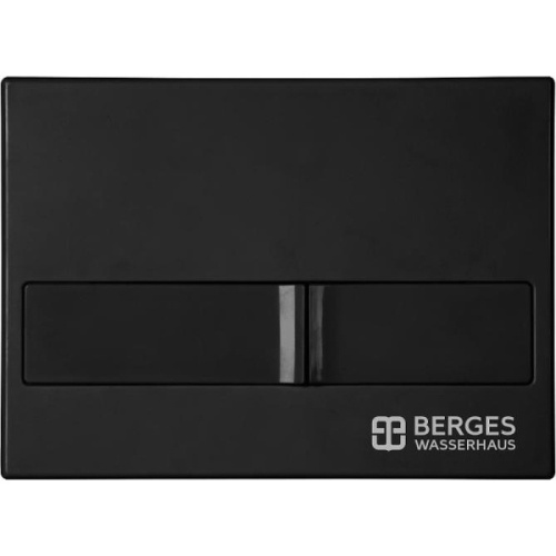 Инсталляция для унитаза BERGES Novum кнопка черная - фото 3