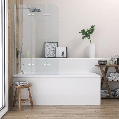 Ванна акриловая Berges Tari 180x80 см белая, современныe, hi-tech - фото 3