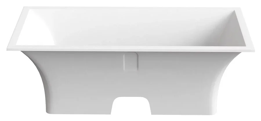 Ванна из искусственного камня Good Door Мадрид 170 x 80 см, серый, ВА00007, отдельностоящие - фото 7