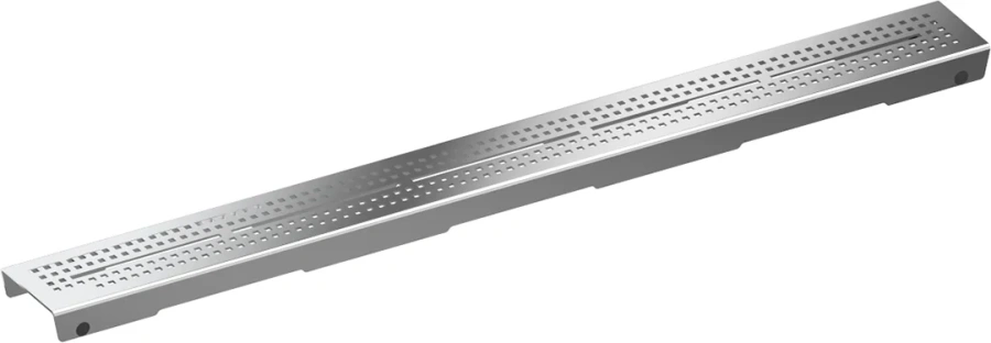 Решётка для слива из нержавеющей стали, 100 см, цвет матовый хром, Tece TECEdrainline quadratum 601051 - фото 11