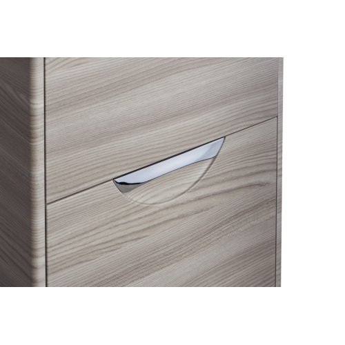 Тумба под раковину подвесная Акватон Сильва 50 см дуб фьорд, моноблок - фото 5