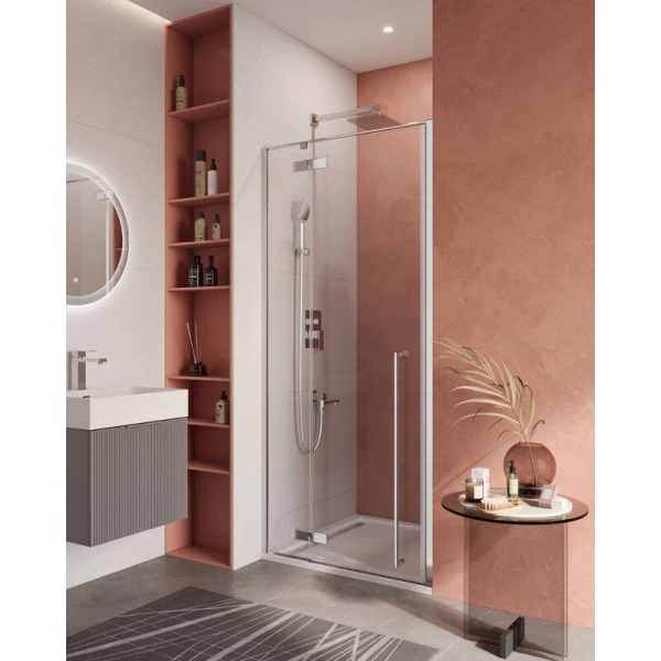 Душевая дверь в нишу Cezares Liner 100 см правая - фото 3