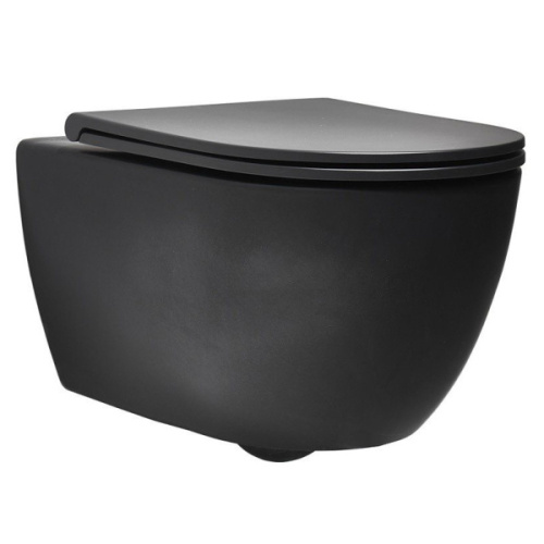Унитаз подвесной Simas Trevi черный матовый