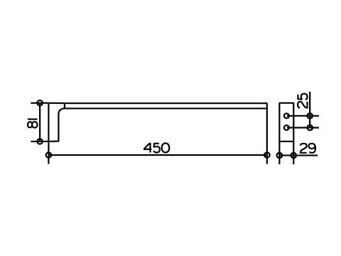 Полотенцедержатель для ванной Keuco Edition 11 11120 - фото 2
