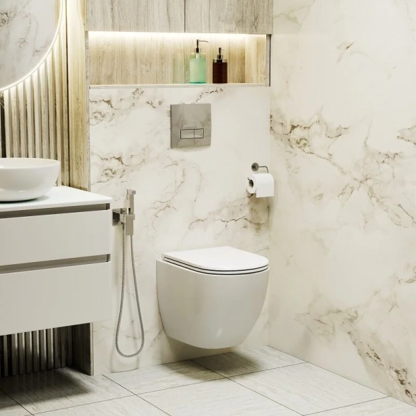 Клавиша смыва Grossman Classic хром глянцевый, хром - фото 5