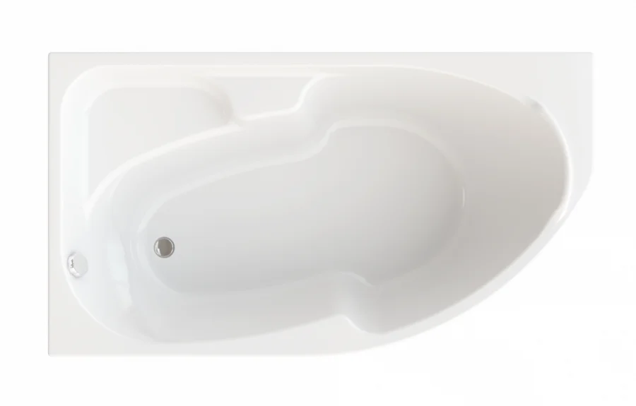 Ванна акриловая Triton OMP София Щ0000067269/Щ0000067270, 150 x 95 см, левая/правая, белая - фото 1