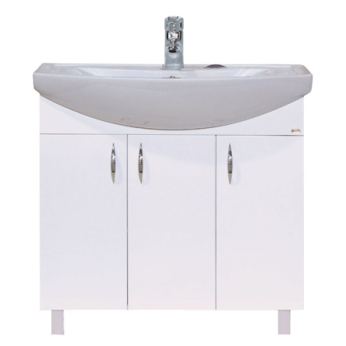 Тумба под раковину напольная Misty Балтика 80 см белая, нет в наличии - фото 2