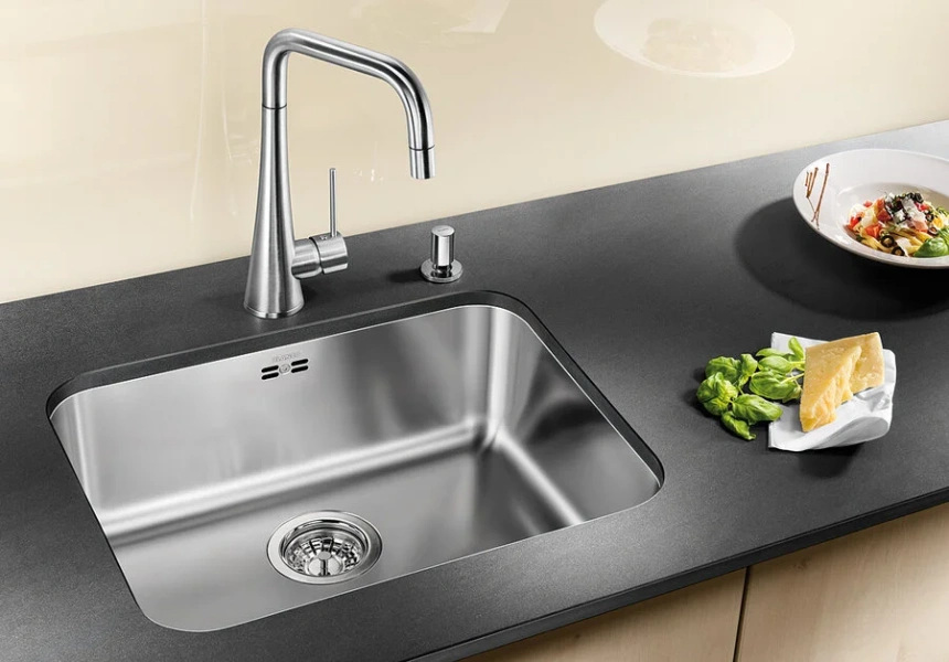 Мойка для кухни Blanco Supra 500-U 53 см сталь полированная - фото 2