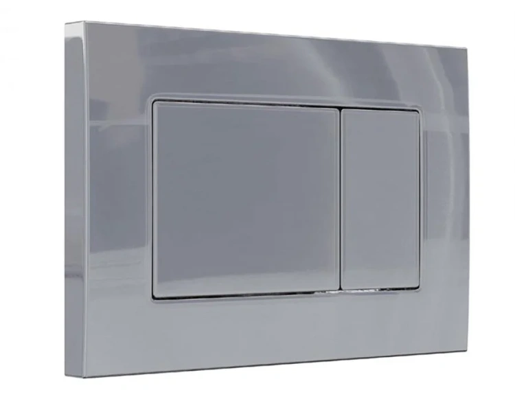 Клавиша смыва Berges Atom хром глянец - фото 3