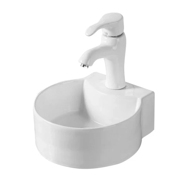 Раковина GID Suspendido N9134 31 см белая - фото 1