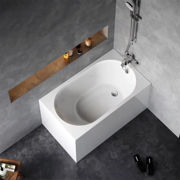 Ванна акриловая Am.Pm X-Joy 120х70 см белая, без гидромассажа, недорогие, маленькие - фото 6