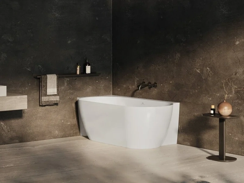 Ванна акриловая Ravak Freedom Corner II TEC L/P CC91000000/CC81000000, 175 x 86 см, белая, слив-перелив хром, левая/правая, угловые, приставные, встраиваемые - фото 6