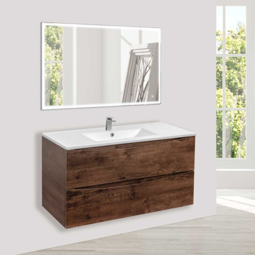 Тумба под раковину подвесная Vincea Mia 100,6 см R.Wood, в наличии - фото 2