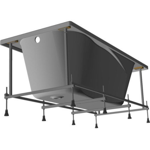 Ванна акриловая Roca Uno 160х75 см прямоугольная, прямоугольные - фото 5