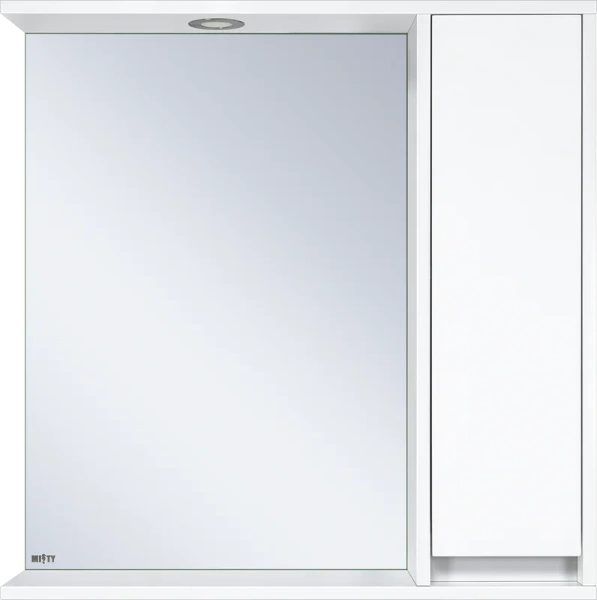 Зеркальный шкаф с подсветкой Misty Алиса Э-Али04075 75 см с розеткой