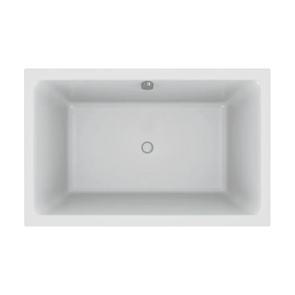 Ванна 120х80, цвет белый, Jacob Delafon CAPSULE