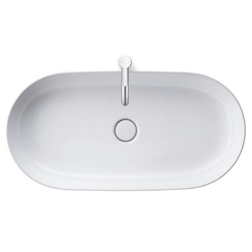 Раковина Duravit Luv 80 см белая - фото 3