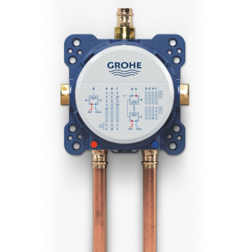 Термостат универсальный GROHE 29120000, верхняя монтажная часть.  - фото 3
