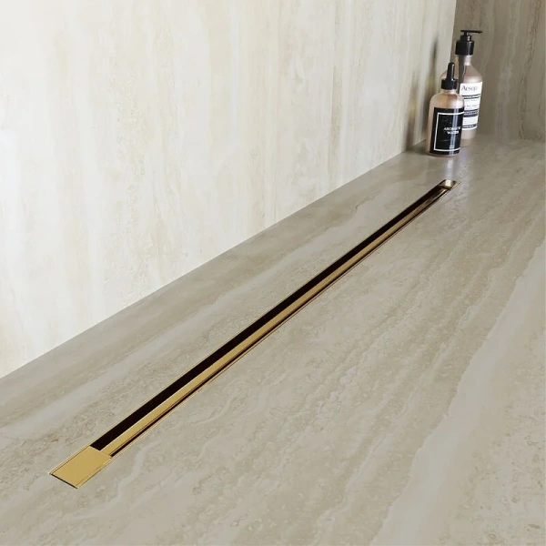 Душевой трап RGW SDR-55Gb 80 см золото Brush, стандартные - фото 5