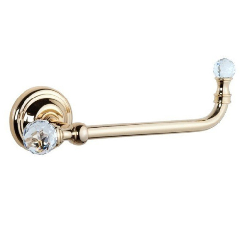 Бумагодержатель для ванной Tiffany World Crystal TWCR019, хром, бронза, золото - фото 3