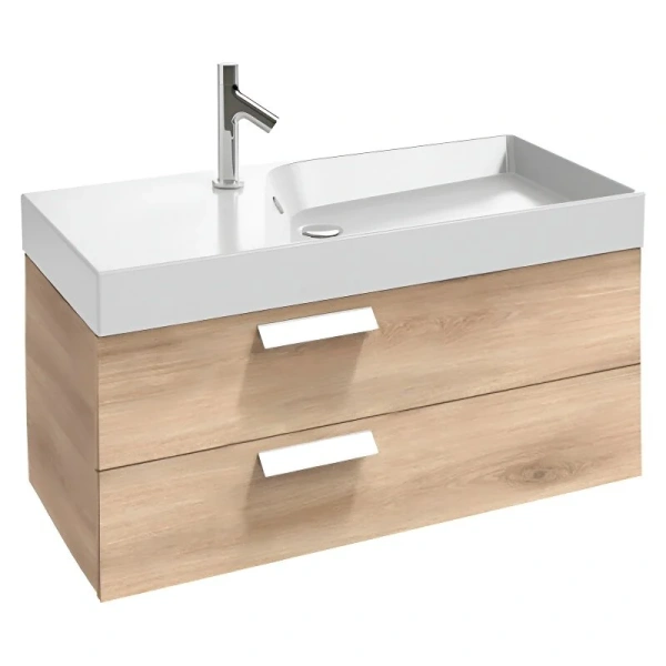 Тумба для раковины цвет, Квебекский Дуб Jacob Delafon RYTHMIK 99,5 - фото 1