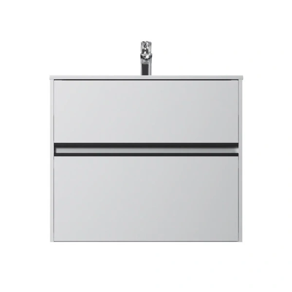 Тумба под раковину подвесная Am.Pm Sense 80 см белый глянец - фото 1