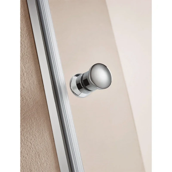 Душевая дверь в нишу Cezares Eco 85 см стекло прозрачное - фото 3