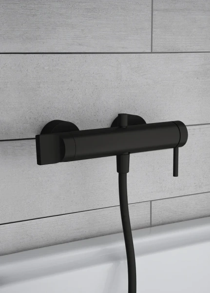 Смеситель для ванны VitrA Origin матовый черный, современные, hi-tech - фото 3