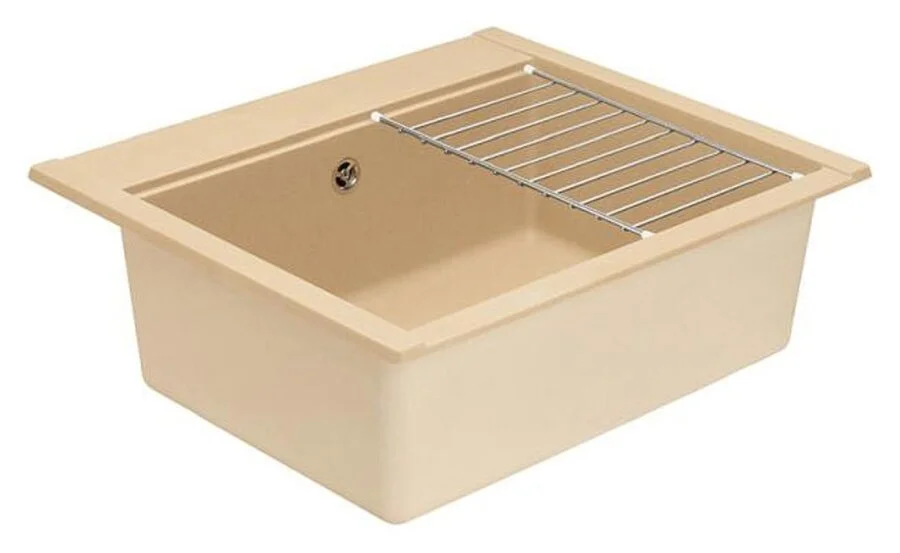 Мойка для кухни Акватон Делия 60 см латте - фото 4