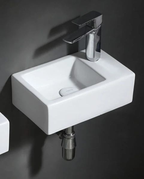 Раковина Azario 37 см левая, керамические - фото 6