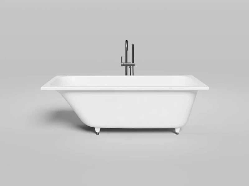 Ванна из искусственного камня Salini Orlando 160x70 см S-Stone белая матовая, 160x70 см - фото 4