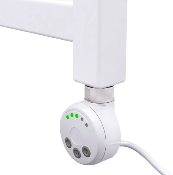 Полотенцесушитель электрический Lemark Melange 50х60 см левый/правый, белый, лесенка, вертикальные - фото 3