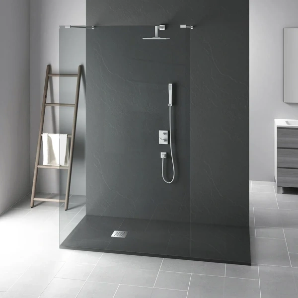 Душевой поддон Vincea 110х80 см антрацит - фото 3