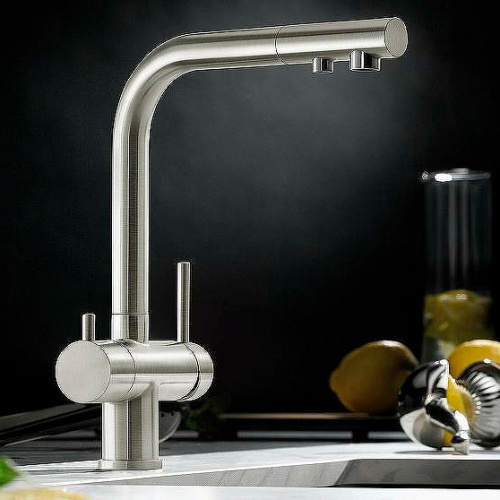 Смеситель для питьевой воды Blanco Fontas II нержавеющая сталь - фото 2