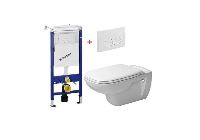 Унитаз подвесной Duravit D-Code белый - фото 1