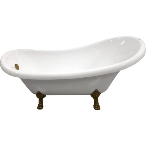 Ванна акриловая классическая Gemy 9030 175х82 см, белые - фото 7